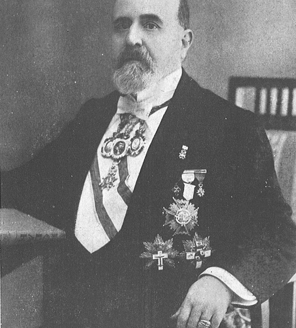 Daniel Cortázar, 1910, retrato de su necrológica en el Boletín de la Real Academia Española (17 de febrero de 1927). © Real Academia española