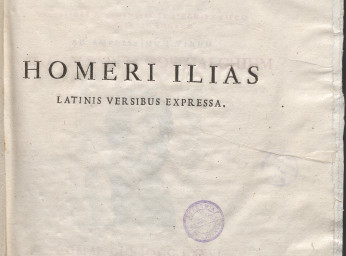 La Ilíada.| Homeri Ilias /| Reprod. digital.