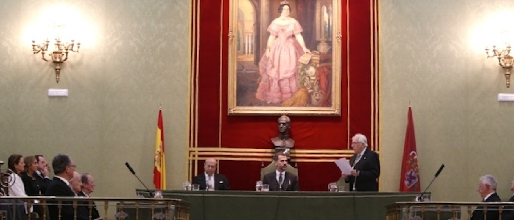 Inauguración del curso académico en el Instituto de España.