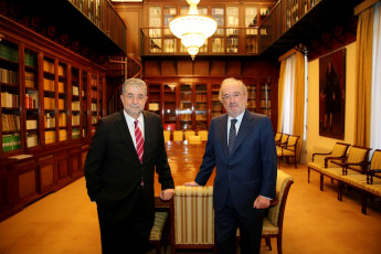 José Antonio Pascual y Santiago Muñoz Machado han  clausurado el ciclo cervantino.