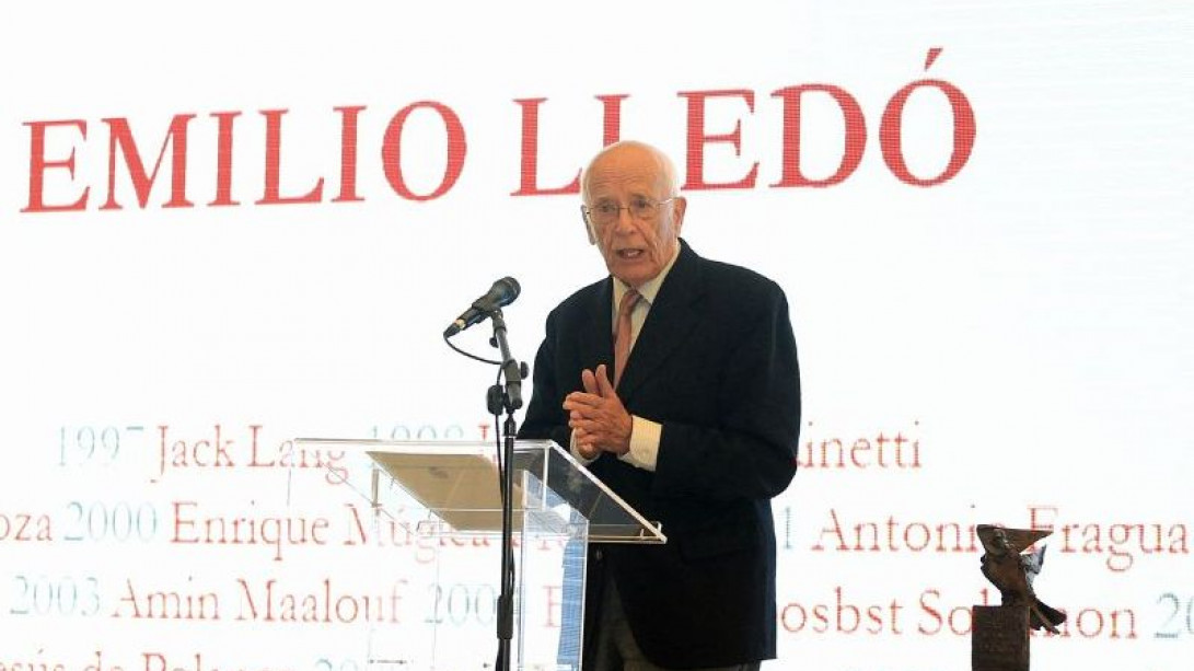 Emilio Lledó, Premio Princesa de Asturias de Comunicación y Humanidades 2015.