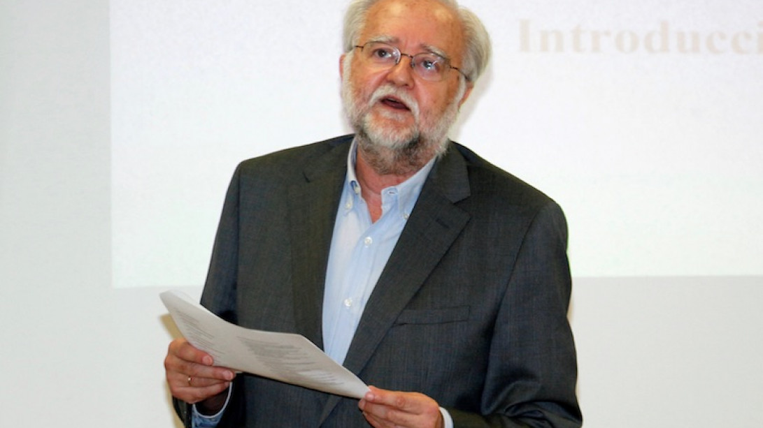 Ignacio Bosque, en los cursos de la UCM. 
