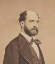 Ángel María Dacarrete (1827-1904). Detalle del retrato de J. Laurent. @Biblioteca Nacional de España
