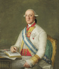 Vicente de Vega retratado por Goya h. 1795.