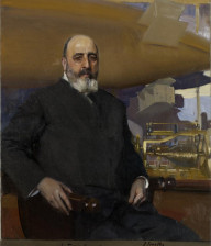 Retrato de Leonardo Torres Quevedo por Joaquín Sorolla, 1917. © Hispanic Society of America
