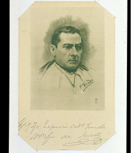 Retrato de Ceferino González Díaz Tuñón por Fernando Tirado (1882-1907). © Biblioteca Nacional de España
