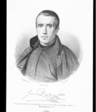 Retrato de Jaime Balmes. Litografía de J. Donon (Madrid, ¿1846?). © Biblioteca Nacional de España