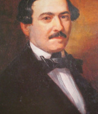 Rafael María Baralt. Óleo de Antonio Herrera Toro.