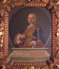 Retrato de José de Carvajal y Lancáster conservado en la RAE