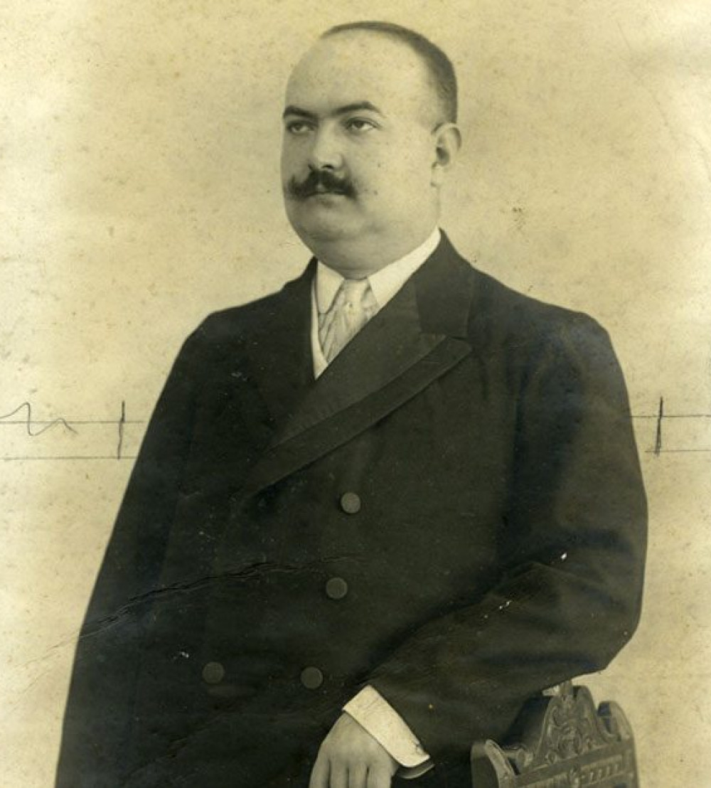 Retrato de Adolfo Bonilla por Hernández, 1906. © Arxiu Fotogràfic de Barcelona