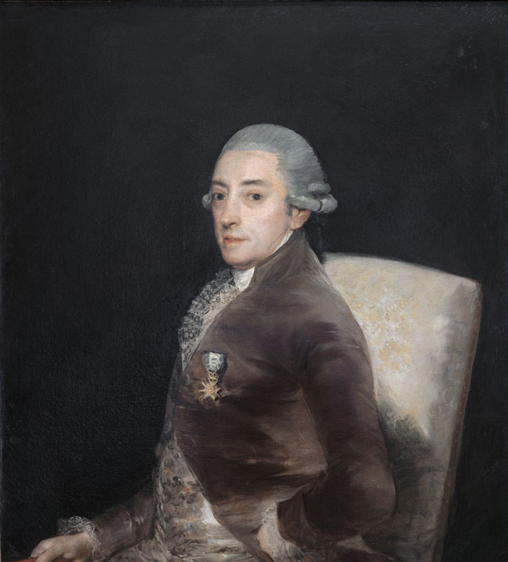 Retrato de Bernardo de Iriarte por Francisco de Goya, 1797. © Musée des Beaux-Arts de Strasbourg