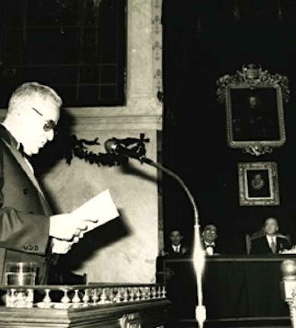 Ingreso de Eduardo García de Enterría, el 24 de octubre de 1994. 