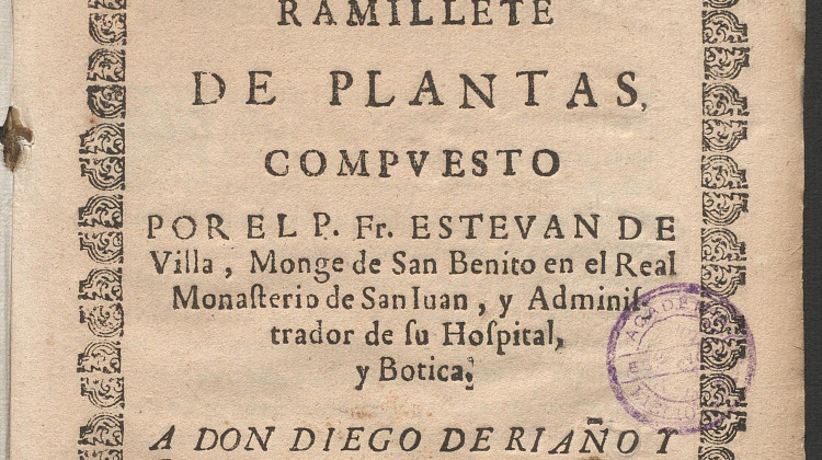 Ramillete de plantas /| Reprod. digital.| Cédula, 1680-11-27.| Traslado de la cedula real que su Mag