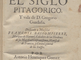 El siglo pitagorico, y vida de D. Gregorio Guadaña ... /| Reprod. digital.