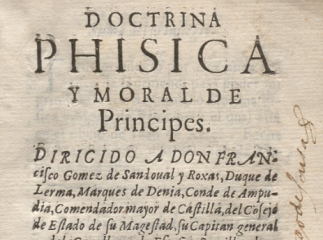 Doctrina phisica y moral de principes ... /| Reprod. digital.