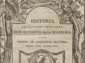 Don Quijote de la Mancha| Historia del famoso cavallero, Don Quixote de la Mancha /| Reprod. digital.