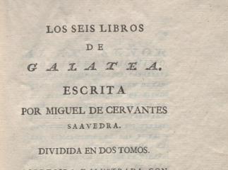 Los seis libros de Galatea /| Reprod. digital.