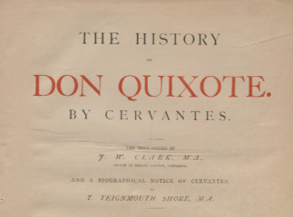 Don Quijote de la Mancha.| The history of don Quixote /| Reprod. digital.