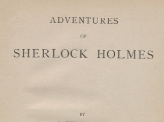 Adventures of Sherlock Holmes /| Reprod. digital.