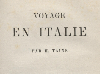 Voyage en Italie /| Contiene: t.I. Naples et Rome -- t. II. Florence et Venise| Reprod. digital.
