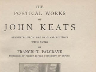 The poetical works of John Keats /| Reprod. digital.