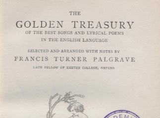The golden treasury of the best songs and lyrical poems in the English language /| Reprod. digital.