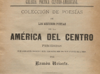 Galería poética centro-americana 