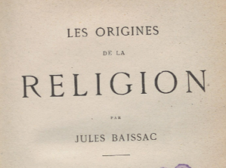 Les origines de la religion /| Reprod. digital.