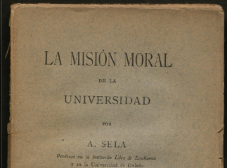 La misión moral de la Universidad /| Reprod. digital.