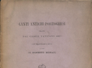Canti antichi portoghesi tratti dal Codice Vaticano 4803 /| Reprod. digital.