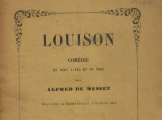Louison| : comédie en deux actes et en vers /| Reprod. digital.