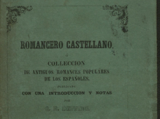 Romancero castellano ó Colección de antiguos romances populares de los españoles /| Colección de ant