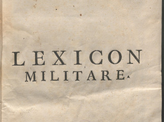 Lexici militaris /| Reprod. digital.