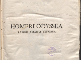 La Odisea.| Homeri Odyssea /| Reprod. digital.