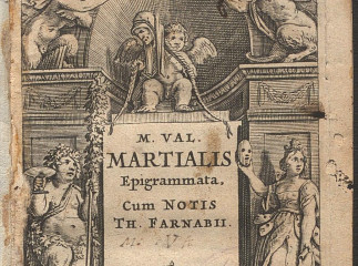 M. Val. Martialis Epigrammata| : cum notis Th. Farnabii.| Reprod. digital.