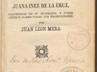 Obras selectas de la celebre monja de Mejico sor Juana Ines de la Cruz /| Reprod. digital.