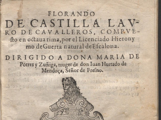 Florando de Castilla Lauro de Caualleros /| Reprod. digital.