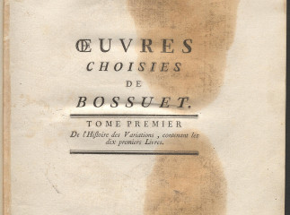 Oeuvres choisies de Bossuet, éveque de Meaux... /| Reprod. digital.