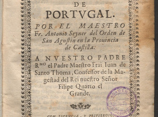Historia del leuantamiento de Portugal /| Historia del levantamiento de Portugal.| Reprod. digital.