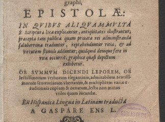 R. P. D. Antonii de Gueuara Episcopi Mondiniensis, Caroli V. Imperatoris quondam Concionatoris aulic