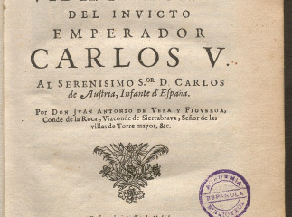 Epitome de la vida y hechos del invicto emperador Carlos V ... /| Reprod. digital.