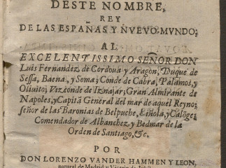 Don Filipe el prudente, segundo deste nombre, rey de las Españas y Nueuo Mundo ... /| Reprod. digital.