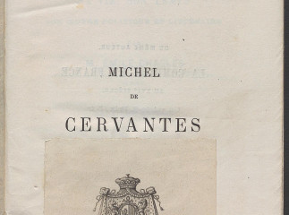 Michel de Cervantes| : sa vie, son temps, son oeuvre politique et littéraire /| Reprod. digital.