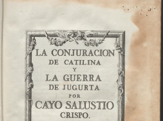 De coniuratione Catilinae.| La conjuracion de Catilina y La guerra de Jugurta /| Reprod. digital.| Bellum Iugurthinum.