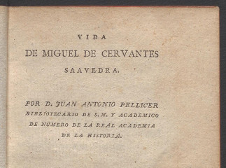 Vida de Miguel de Cervantes /| Reprod. digital.