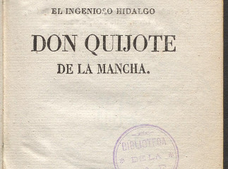El Ingenioso Hidalgo Don Quijote de la Mancha /| Reprod. digital.