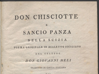 Toponimia de la Baja Guarguera /| Don Chisciotte e Sancio Panza nella Scizia| : poema originale in dialetto siciliano /| Reprod. digital.