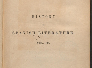 History of Spanish literature /| Reprod. digital.