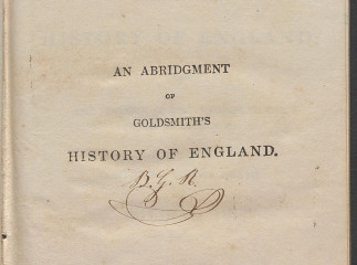 An abridgment of Goldsmith's history of England| : from the invasion of Julius Caesar to the death o