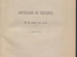 Aniversario de Cervantes| : fiesta literaria verificada en el Instituto de Cádiz para conmemorar la 